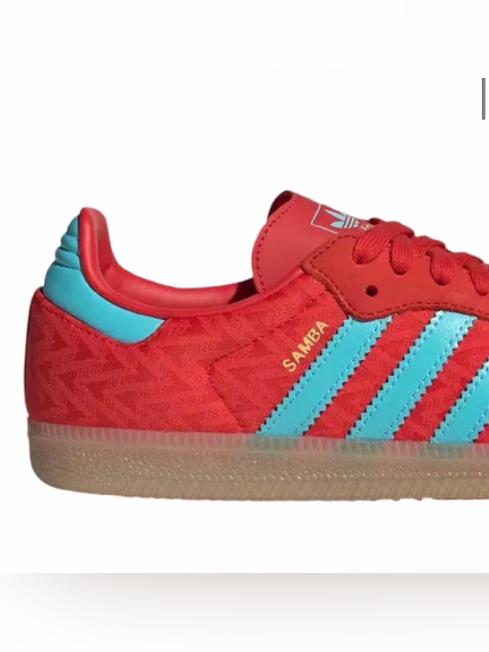 NWT adidas Samba OG
Red Pulse Aqua (Women's 6.5) - Picture 7 of 7